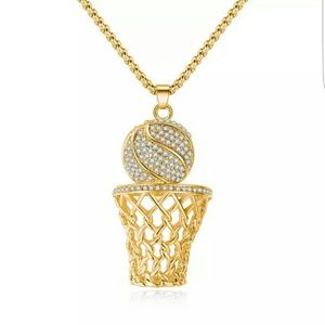 Basketball Hoop Necklace